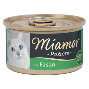 Miamor, Sparpaket Miamor Pastete 24 x 85 g - Fasan, Sparpaket Miamor Pastete 12 x 85 g - Fasan
