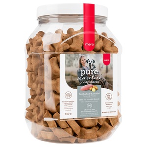 Meradog Pure Sensitive, MERA pure sensitive Goody Snacks 600 g - Truthahn & Kartoffel, MERA pure sensitive Goody Snacks - 600 g Truthahn & Kartoffel