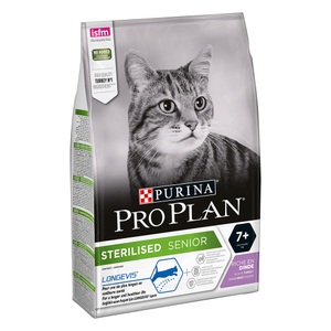 Pro Plan, Pro Plan Sterilised Senior reich an Truthahn - Sparpaket: 3 x 3 kg, Proplan Cat Sterilised 7+ Truthahn 3kg