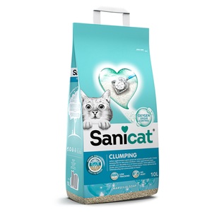 Sanicat, Sanicat Klumpende Katzenstreu mit Marseiller Seife - 2 x 10 l, Sanicat Klumpende Katzenstreu mit Marseiller Seife - 10 l