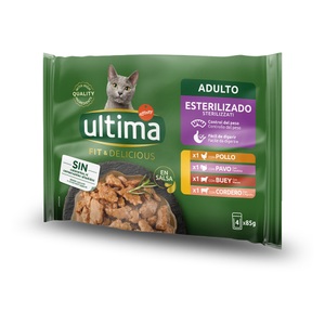 Affinity Ultima, Ultima Cat Sterilized 48 x 85 g - Fischauswahl