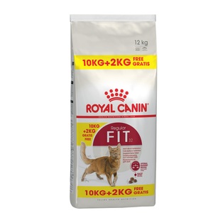 Royal Canin, Royal Canin Fit 32 - 10 + 2 kg gratis!, 2 kg gratis! Royal Canin im Bonusbag 12 kg - Regular Fit
