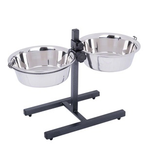bitiba, Hundebar inklusive 2 Edelstahlnäpfe, Höhe bis 60 cm - 2 x 4,2 l, Ø 28 cm, Höhe bis 60 cm, Hundebar inklusive 2 Edelstahlnäpfe - 2 x 4,2 l, Ø 28 cm, Höhe bis 60 cm