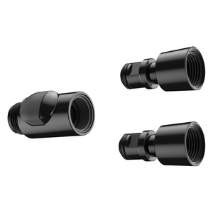 Grohe, Grohe Schnellkupplung schwarz Kupplung, hansgrohe Schnellkupplung-Set für Duschbrausen, Schwarz