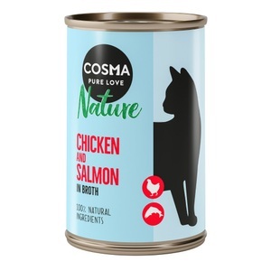 Cosma, Cosma Nature 6 x 140 g - Huhn & Lachs, Cosma Nature 6 x 140 g - Huhn & Lachs