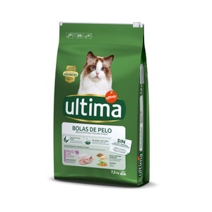 Affinity Ultima, Ultima Cat Hairball - Truthahn & Reis - Sparpaket: 2 x 7,5 kg, 1 kg gratis! Ultima Cat 7,5 kg - Hairball Truthahn & Reis