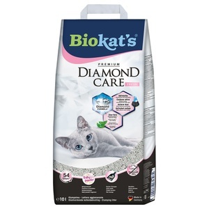 Biokat´s, 8 l + 2 l gratis! 10 l Biokat´s DIAMOND CARE Katzenstreu - Fresh, Biokat's Diamond Care fresh 10 l