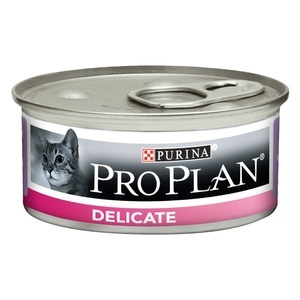 Pro Plan, Pro Plan Cat Delicate 24 x 85 g - Truthahn, Purina Pro Plan Nassfutter Adult Delicate Truthahn, 85 g