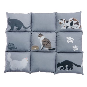 zooplus Exclusive, Katzenkissen Medley - L 55 x B 45 x H 6 cm, Katzenkissen Medley - L 55 x B 45 x H 6 cm