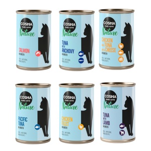 Cosma, Cosma Nature 6 x 140 g - Mix 2 (6 Sorten), Cosma Nature 6 x 140 g - Mix 2 (6 Sorten)