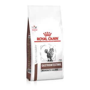 Royal Canin Veterinary Diet, Royal Canin Veterinary Diet Feline Gastro Intestinal Moderate Calorie - 2 kg, ROYAL CANIN Veterinary Gastrointestinal Moderate Calorie 2 kg