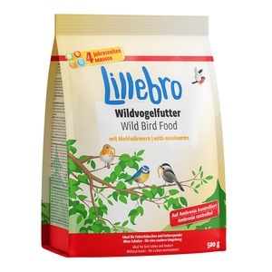 Lillebro, Lillebro Wildvogelfutter mit Mehlwürmern - 500 g, Lillebro Wildvogelfutter mit Mehlwürmern - 500 g