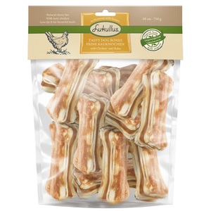 Lukullus, Lukullus Bigpacks Kauknochen 750 g - Huhn 10 cm, Lukullus Kauknochen 750 g - Huhn 10 cm