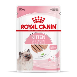 Royal Canin, Royal Canin Kitten Mousse - 12 x 85g, Royal Canin Kitten Mousse - 12 x 85 g