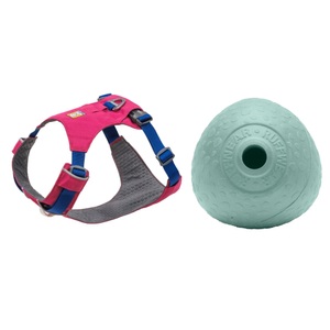 Ruffwear, Ruffwear Hi & Light? Geschirr - Alpenglow Pink -, Ruffwear Hi & Light Geschirr, Alpen Glow Pink - Größe S: 56 - 69 cm Brustumfang