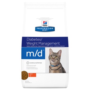 Hill´s Prescription Diet, Hill´s Prescription Diet m/d Diabetes/Weight Management Katzenfutter mit Huhn - 1,5 kg, Hill's Prescription Diet m/d 1.5 kg
