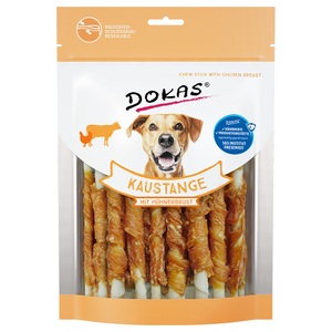 Dokas, Dokas Kaustange mit Hühnerbrust - 200 g, Dokas Kaustange mit Hühnerbrust - 200 g