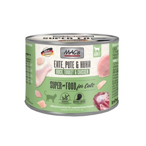 MAC´s, MAC´s Cat 6 x 200 g - Ente, Pute, Huhn, MAC´s Cat 6 x 200 g - Ente, Pute, Huhn