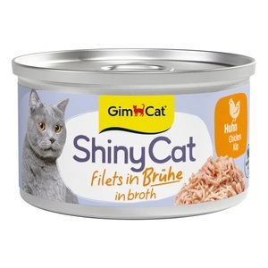 GimCat, GimCat ShinyCat Filet Dose 6 x 70 g - Hühnchen, GimCat ShinyCat Filet in Brühe 6 x 70 g - Huhn