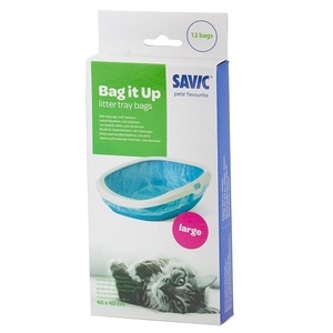 savic, Savic Bag it Up Litter Tray Bags - Large - 12 Stück, Savic Bag it Up Litter Tray Bags - Large (12 Stück)