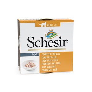 Schesir, Sparpaket Schesir in Gelee 24 x 85 g - Thunfisch mit Aloe, Schesir in Gelee 6 x 85 g - Thunfisch mit Aloe