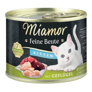 Miamor, Miamor Feine Beute 12 x 185 g - Kitten Geflügel, Miamor Feine Beute 12 x 185 g - Kitten Geflügel