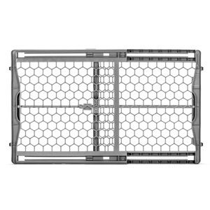 Carlson Pet Products, Carlson ausziehbares Absperrgitter aus Kunststoff - Höhe 59 cm, Breite 71 bis 107 cm, Carlson ausziehbares Absperrgitter aus Kunststoff - Höhe 59 cm, Breite 71 bis 107 cm