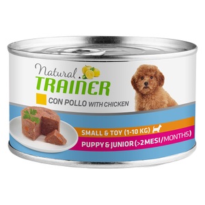 TRAINER, Trainer Hundefutter Natural Small & Toy Puppy & Junior Huhn 150g, Trainer Hundefutter Natural Small & Toy Puppy & Junior Huhn 150g