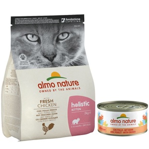 Almo Nature Holistic, Almo Nature Holistic Kitten Huhn & Reis - 2 kg, Almo Nature Holistic Kitten Huhn & Reis - 2 kg