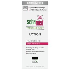 Sebapharma GmbH & Co.KG, Sebapharma GmbH & Co.KG sebamed® Trockene Haut Parfumfrei Lotion Urea 5%, Sebamed Lotion Trockene Haut parfümfrei Urea 5% + Spender