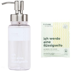 Future Stories, Future Stories Future Stories Starterset Flüssigseife Pulver Koriander & Limette inkl. Pumpspender seife, FUTURE STORIES FUTURE STORIES Starterset Flüssigseife Pulver Koriander & Limette inkl. Pumpspender seife 1.0 pieces