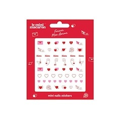 undefined, Forever Mon Amour - Mini Nail Stickers nagelsticker 7.0 g, Le Mini Macaron Le Mini Macaron Forever Mon Amour - Mini Nail Stickers nagelsticker 7.0 g