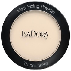 IsaDora, Isadora Nr. 01 Matt Fixing Powder Puder 9g, 