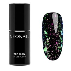 NeoNail, NEONAIL NEONAIL Top Glow Flakes nagelgel 7.2 ml, NEONAIL NEONAIL Top Glow Flakes nagelgel 7.2 ml