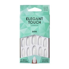 Elegant Touch, Elegant Touch Totally Bare Stiletto Nail-Clear, Elegant Touch Elegant Touch Bare Nails - Stiletto kunstnaegel 1.0 pieces