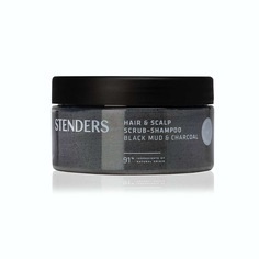 undefined, Hair & Scalp Scrub Shampoo Black Mud & Charcoal, STENDERS STENDERS Hair & scalp scrub-shampoo Black mud & Charcoal kopfhautpeeling 300.0 g