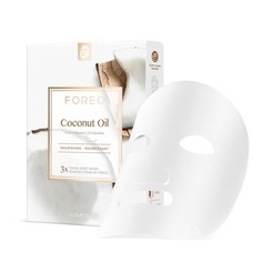 Foreo, UFO - Coconut Oil Sheet Mask, FOREO Skincare FOREO Skincare COCONUT OIL SHEET MASK FARM TO FACE COLLECTION TUCH tuchmaske 3.0 pieces