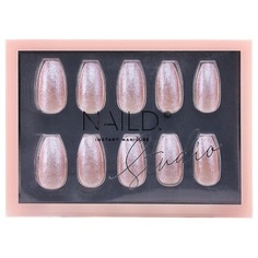 NAILD, NAILD künstliche Fingernägel NAILD künstliche Fingernägel Glitter coffin 1.0 pieces, NAILD NAILD Glitter coffin kunstnaegel 1.0 pieces
