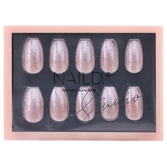 NAILD, NAILD künstliche Fingernägel NAILD künstliche Fingernägel Glitter coffin 1.0 pieces, NAILD NAILD Glitter coffin kunstnaegel 1.0 pieces