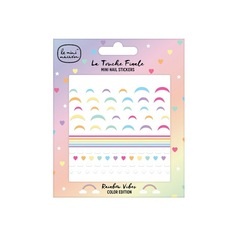 undefined, Rainbow Vibes Color Edition - Mini Nail Stickers nagelsticker 7.0 g, Le Mini Macaron Le Mini Macaron Rainbow Vibes Color Edition - Mini Nail Stickers nagelsticker 7.0 g