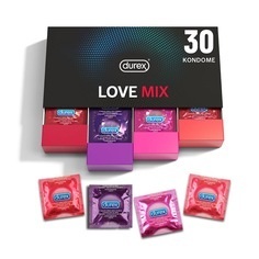 Durex, Kondome „Love Collection“, 30 Stück, 