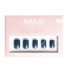 NAILD, NAILD NAILD Navy Short kunstnaegel 1.0 pieces, NAILD NAILD Navy Short kunstnaegel 1.0 pieces