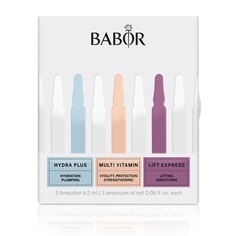 Babor, BABOR AMPOULE CONCENTRATES 3er Set, BABOR BABOR Ampullen Set ampulle 1.0 pieces