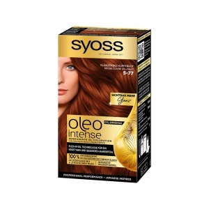 Syoss, syoss Haarfarben syoss Haarfarben Oleo Intense Permanente Öl 115.0 ml, Syoss Oleo Intense Permanente Öl-Coloration 5-77 Glänzendes Kupferrot