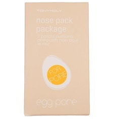 TONYMOLY, Tonymoly Egg Pore Tonymoly Egg Pore Nose Pack Package maske, Tonymoly Egg Pore Tonymoly Egg Pore Nose Pack Package reinigungsmaske 7.0 pieces