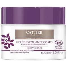CATTIER DISLAB, Peeling-Körperpeeling Pfirsich-Ylang-Ylang-Duft, Cattier Cattier Lila Heilerde & Ylang-Ylang koerperpeeling 200.0 ml