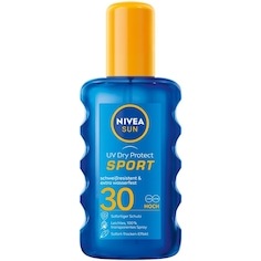 Nivea, Nivea Nivea UV Dry Protect Sport Transparentes Spray LSF 30 sonnencreme, Nivea Nivea UV Dry Protect Sport Transparentes Spray LSF 30 sonnencreme 200.0 ml