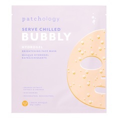 patchology, Serve Chilled Bubbly Hydrogel Mask, Serve Chilled Bubbly Hydrogel Mask