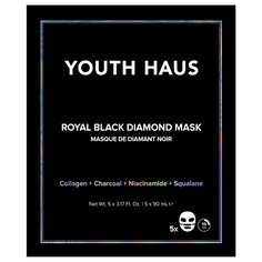 undefined, Royal Black Diamond Mask - Single maske 1.0 pieces, Skin Camp Skin Camp Royal Black Diamond Mask - Single feuchtigkeitsmaske 1.0 pieces