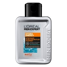 L´Oréal Men Expert, L´Oréal Men Expert Hydra Energy - After Shave Ultra-Cooling Fluid Ice-Effekt 100ml, 